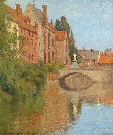 Charles Warren Eaton Bruges oil painting image